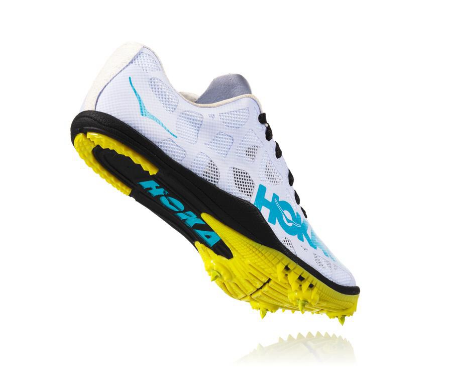 Hoka One One Çivili Koşu Ayakkabısı Kadın Beyaz - Rocket X - BV9361407